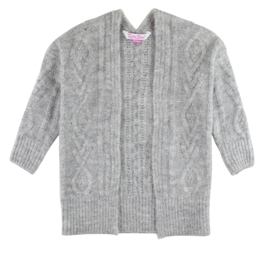 Cozy Cardigan - Heather light gray