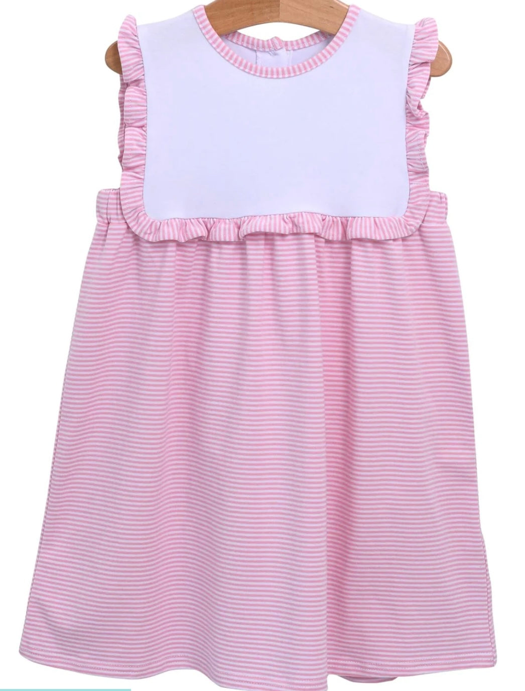 Alice Dress- Pink Stripe