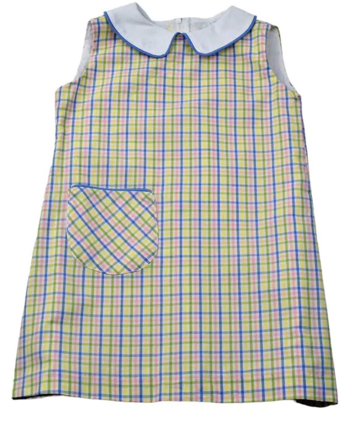 Fantasia Too Pastel Plaid Dress