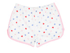 The Beaufort Bonnet Co Cheryl Shorts - Happy Hearts