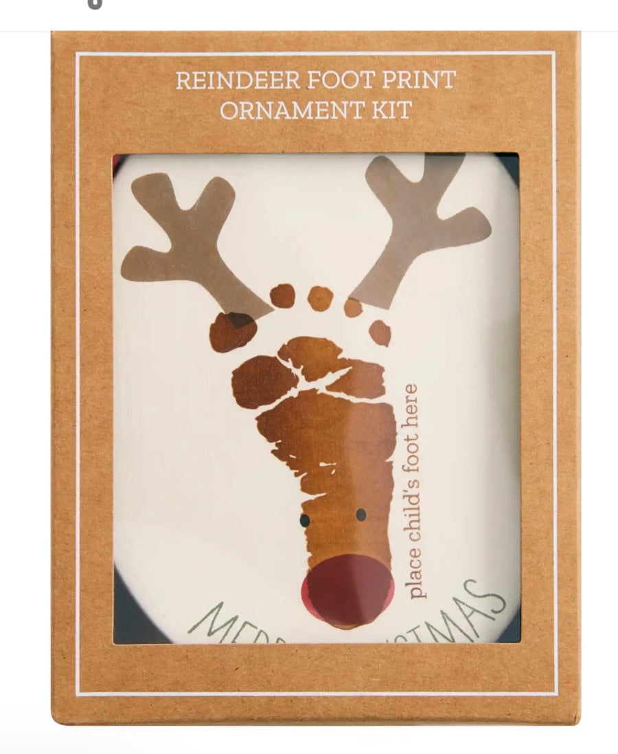 Footprint Ornament Set