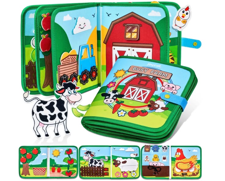 Busy Book-Farm Animal