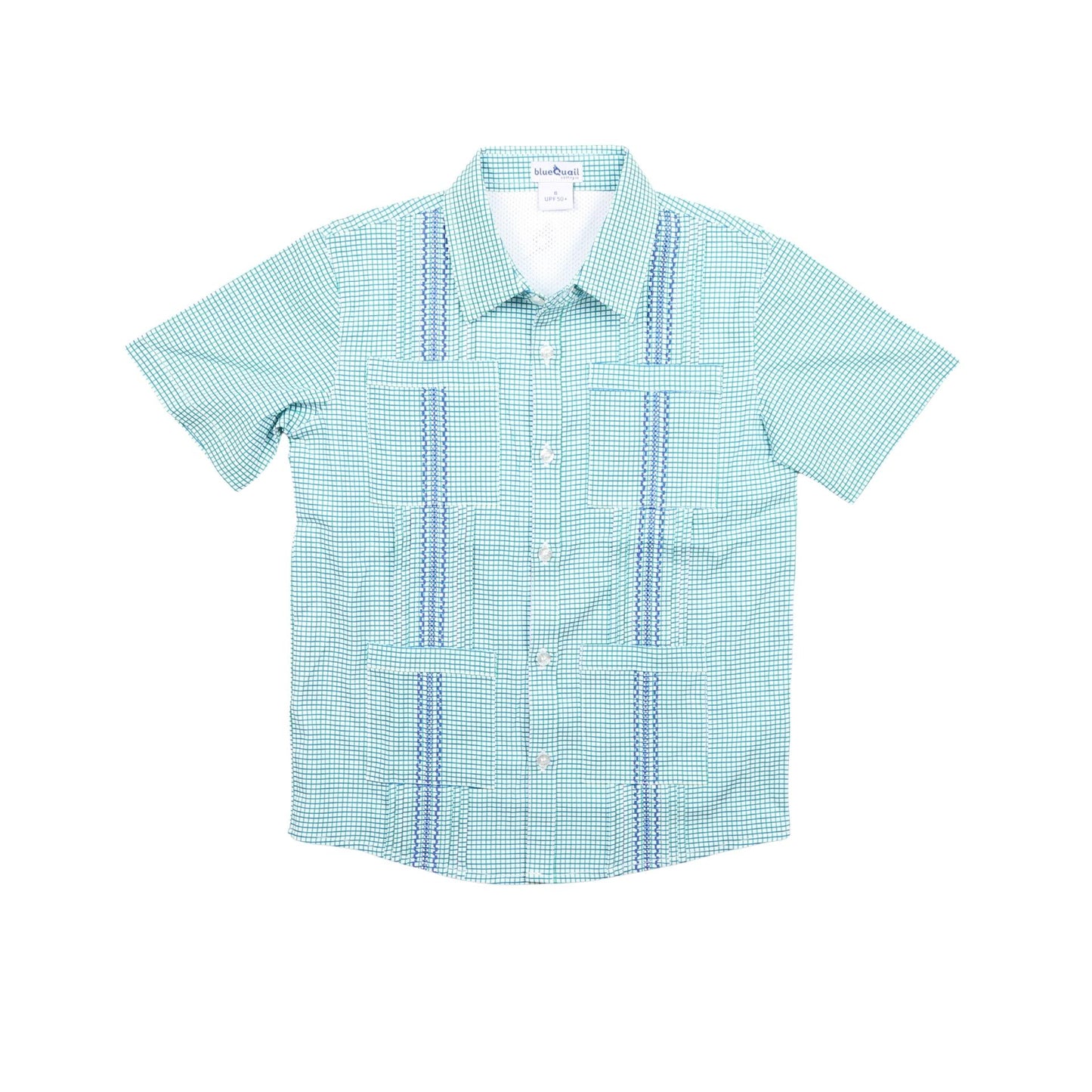 Blue Quail Guayabera Shirt