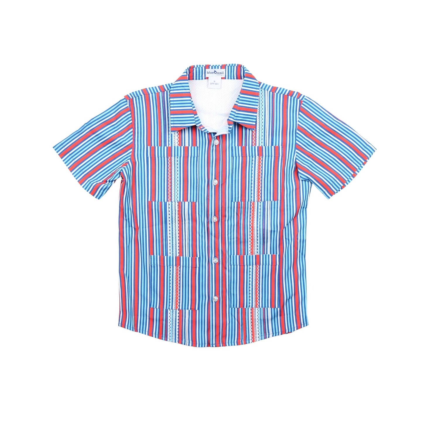 Blue Quail Guayabera Shirt