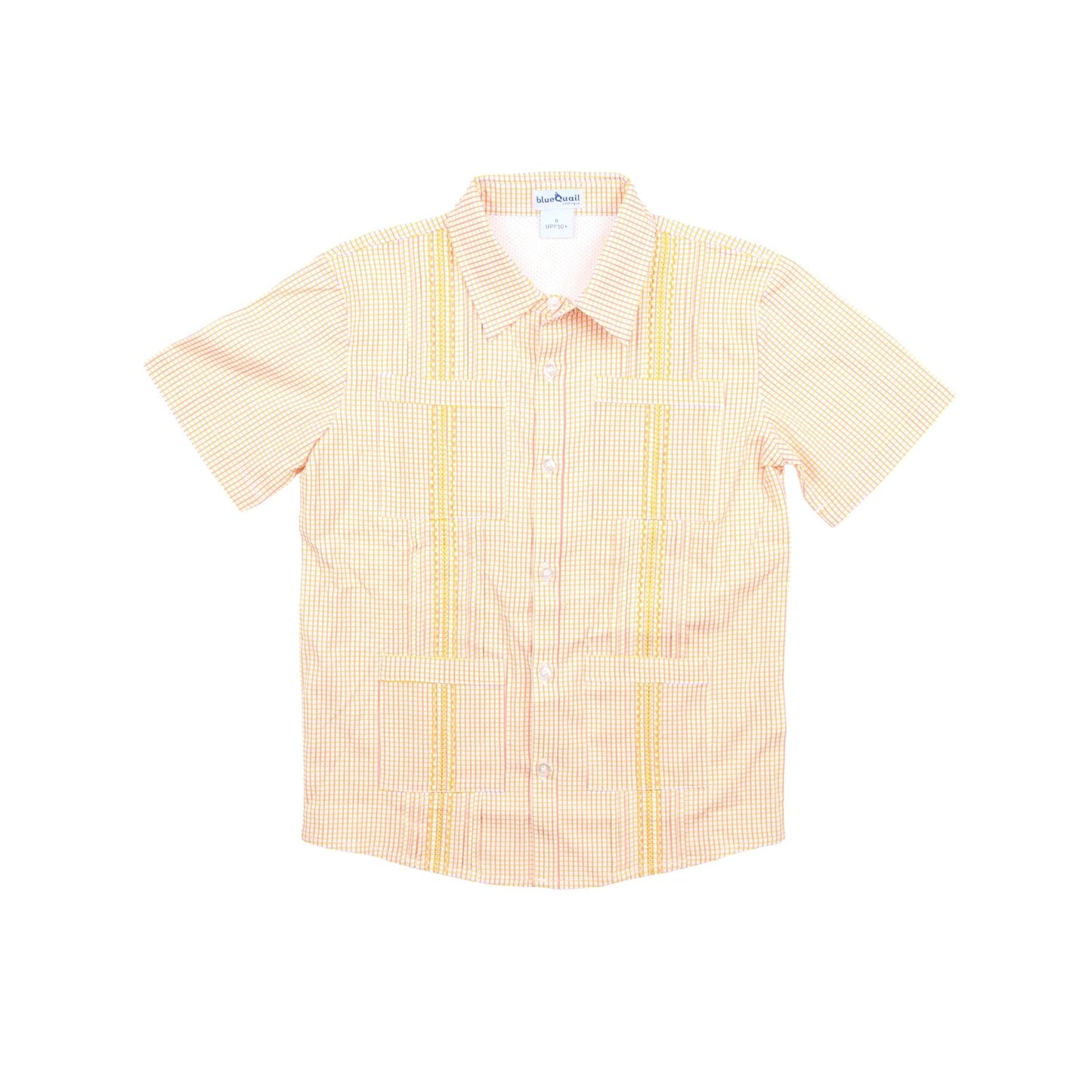 Blue Quail Guayabera Shirt