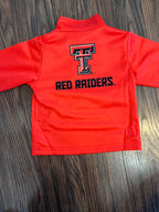 Vive la fete Texas tech raiders red fleece long sleeve pull over