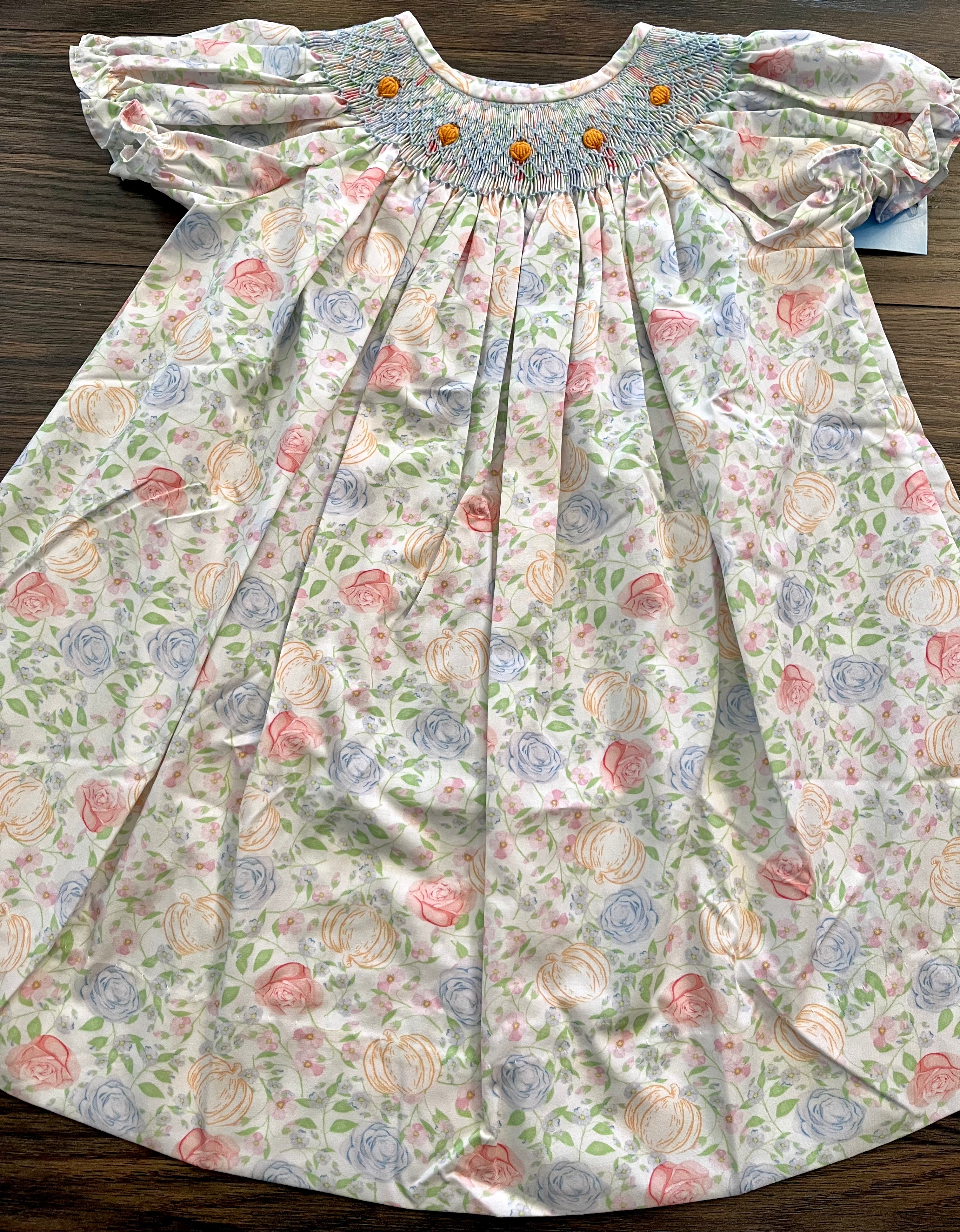 Pumpkins Garden Zoey Dress