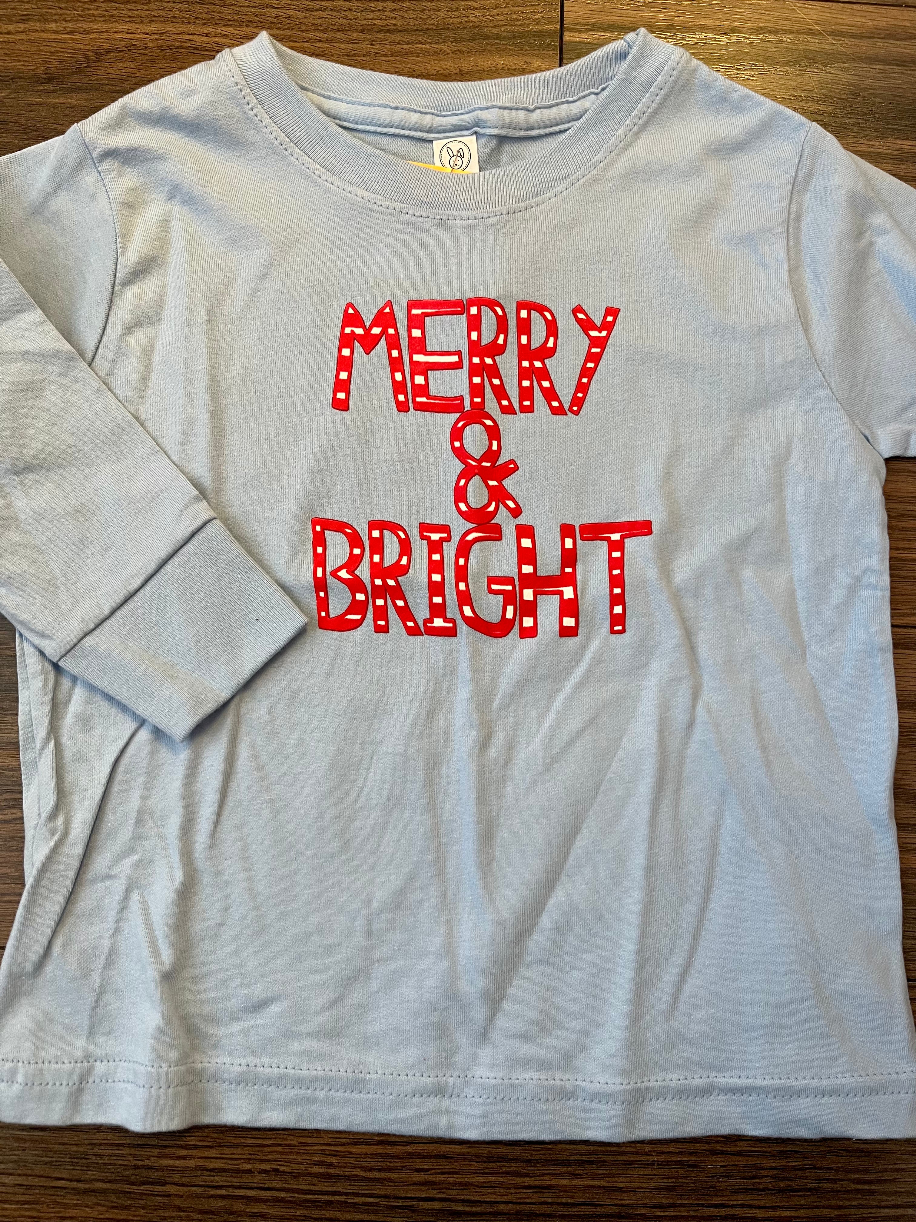 Merry & Bright Honeybee Tee