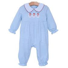 Girls Santa Appliqué Romper