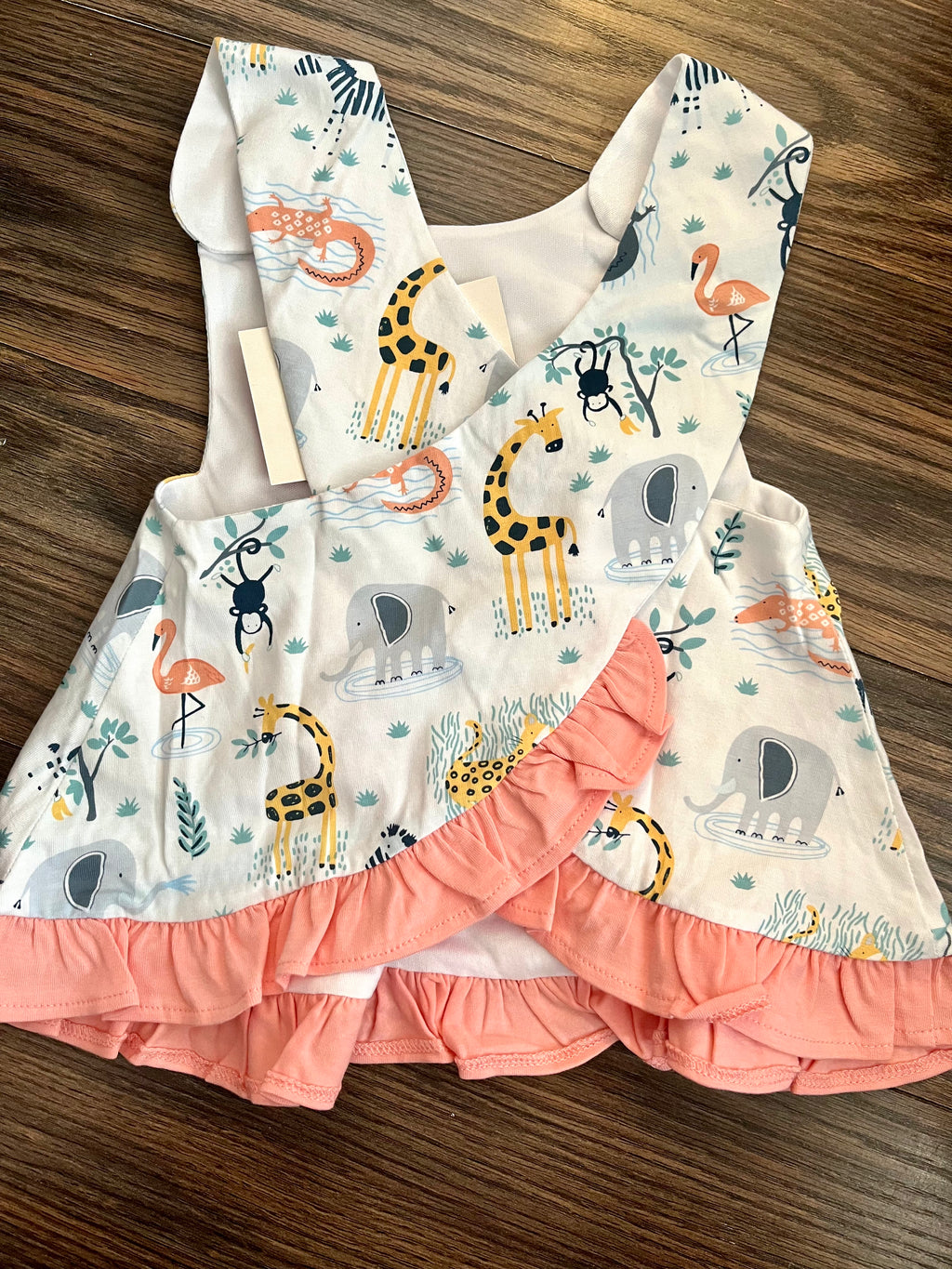 Zoo Time Crossback Bloomer Set