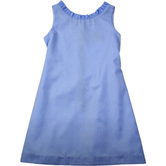 Maggie Breen Blue Aline Doby Dress