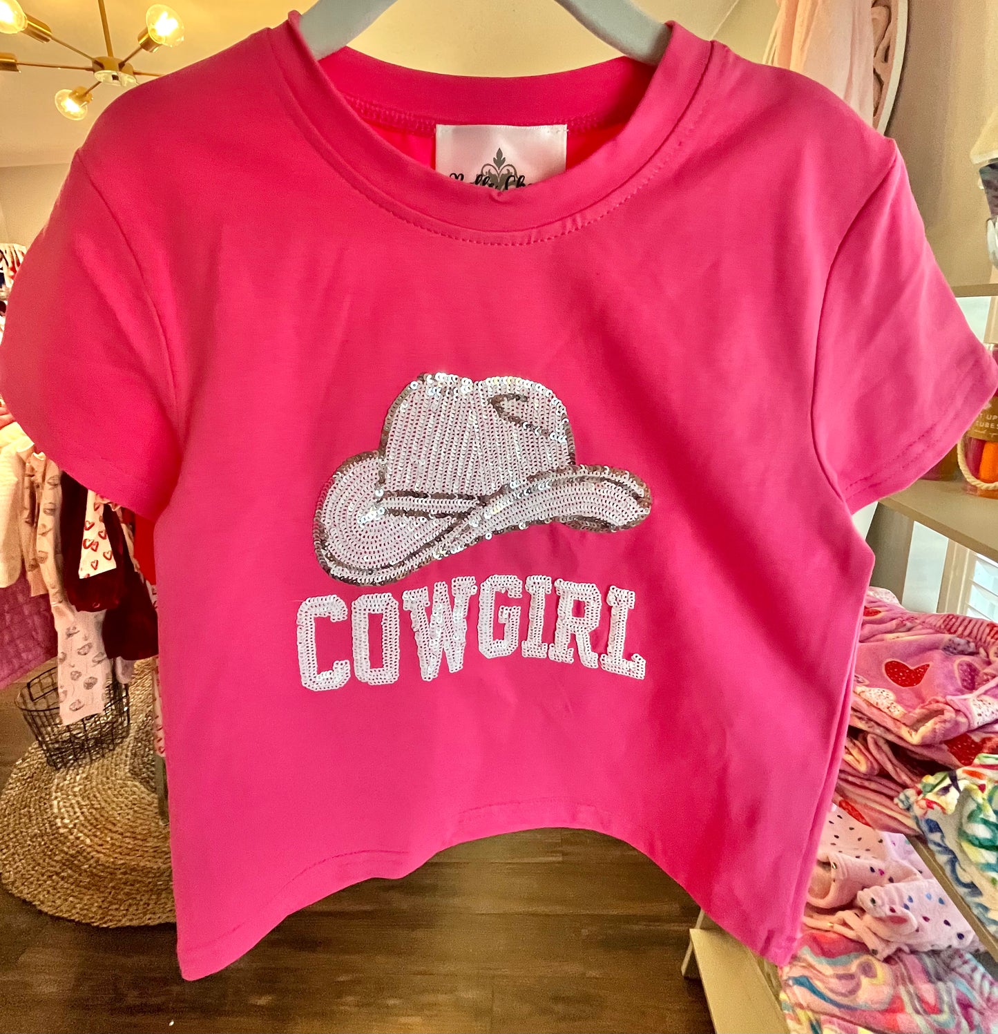 Belle Cher Sequin Cowgirl Shirt