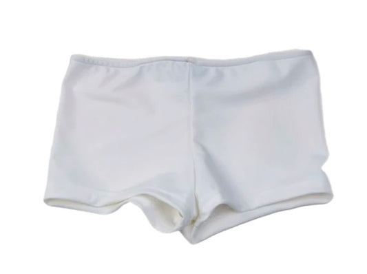 White Cartwheel Shorts