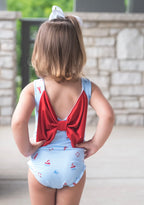 Jams & Lottie One Piece Swimsuit - Lobster