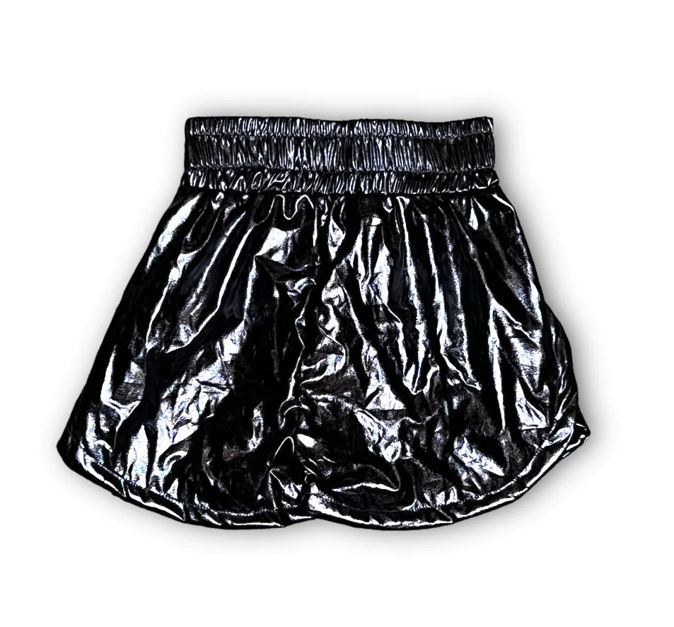 Belle Cher Metallic Shorts