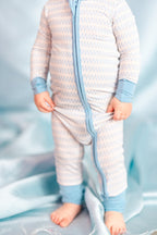 Hollis Baker Zipper Pjs Baseball