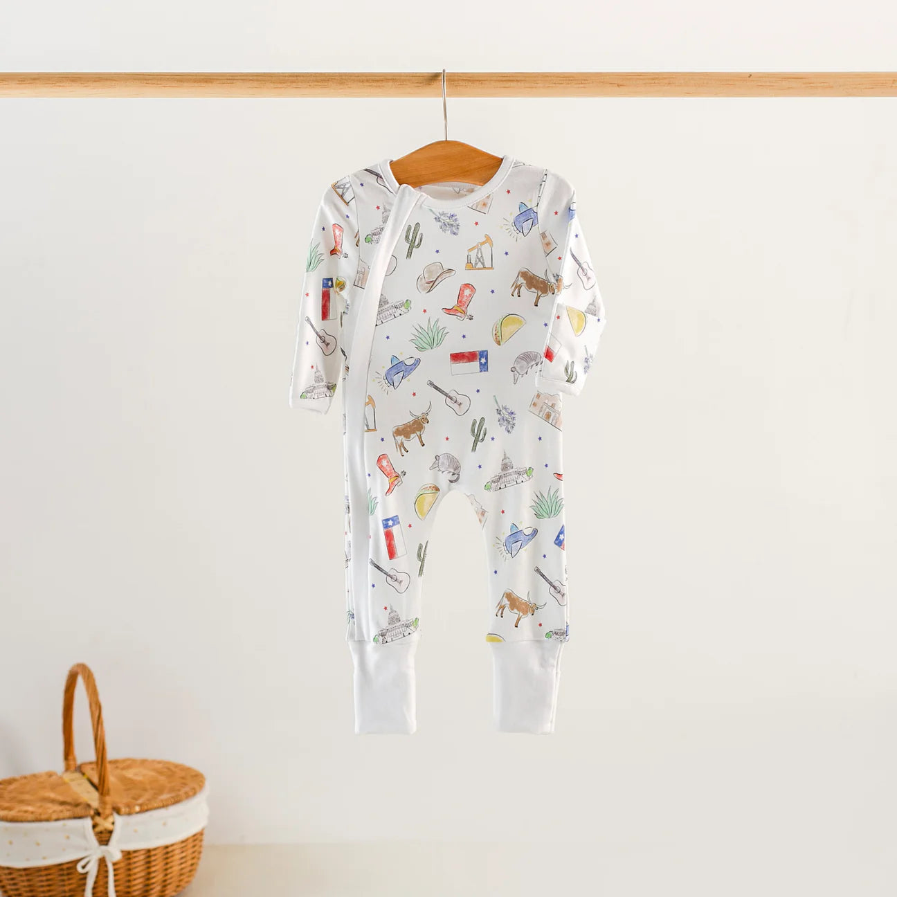 Texas Kids Organic Cotton Pajama Set