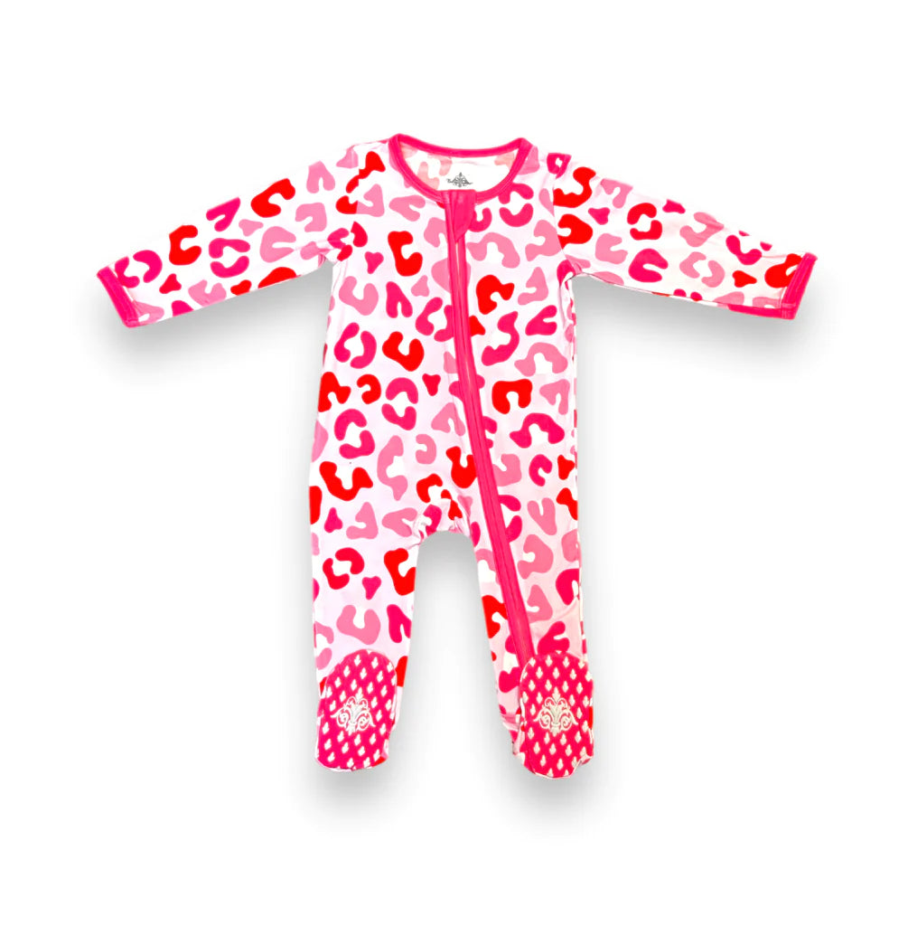 Belle Cher Pink Footie