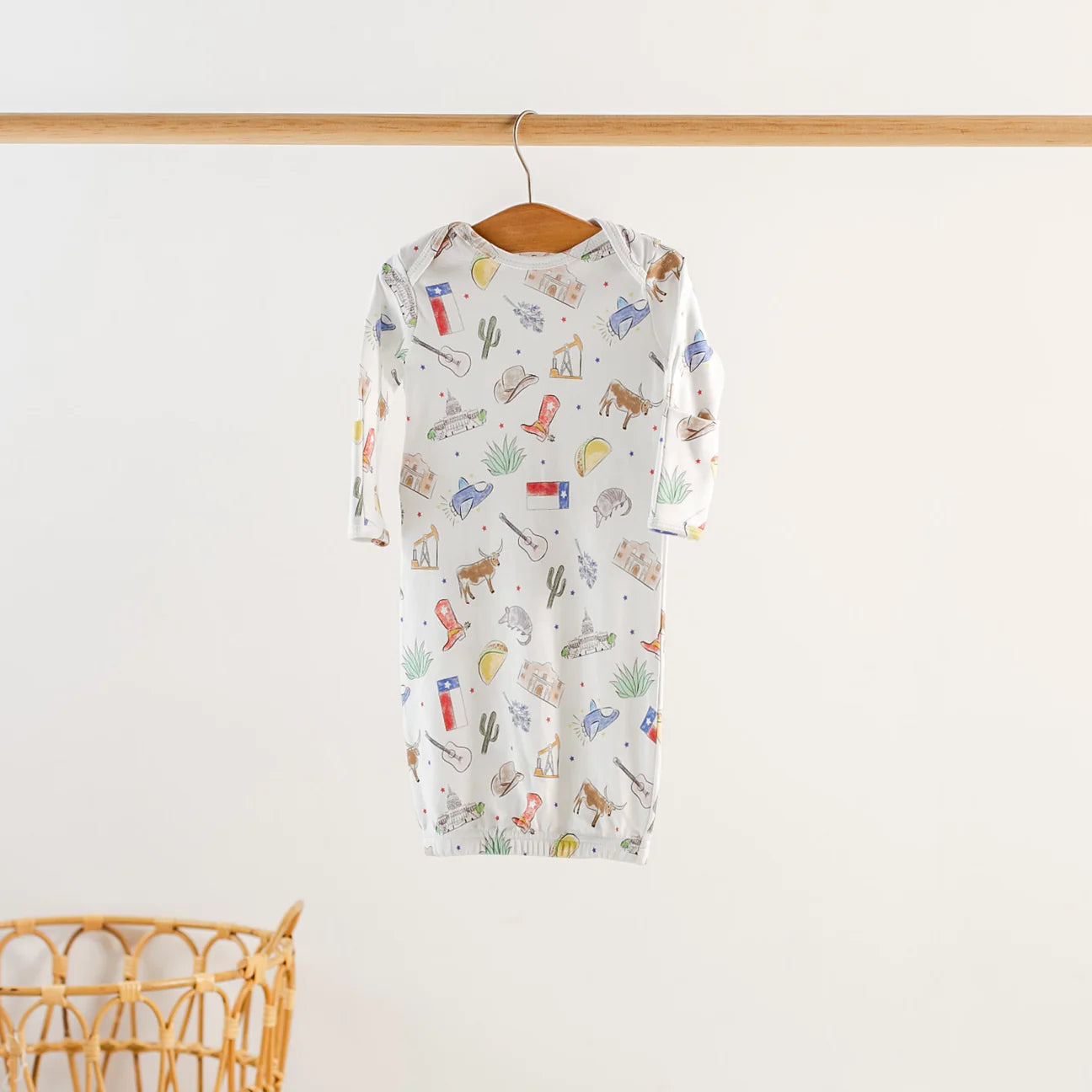 Texas Kids Organic Cotton Pajama Set