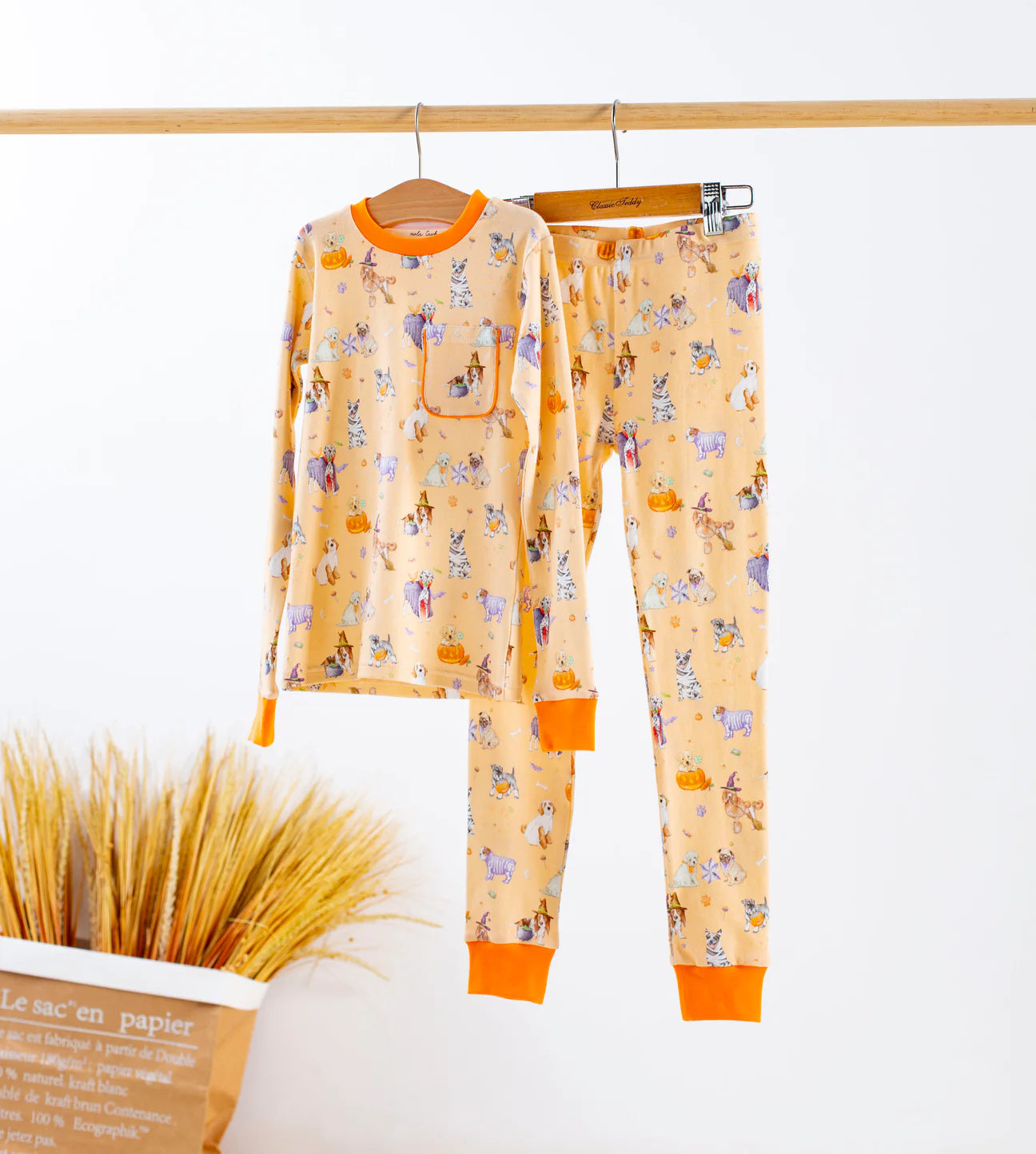 Paws-itively Spooky Organic Cotton Pajama Set