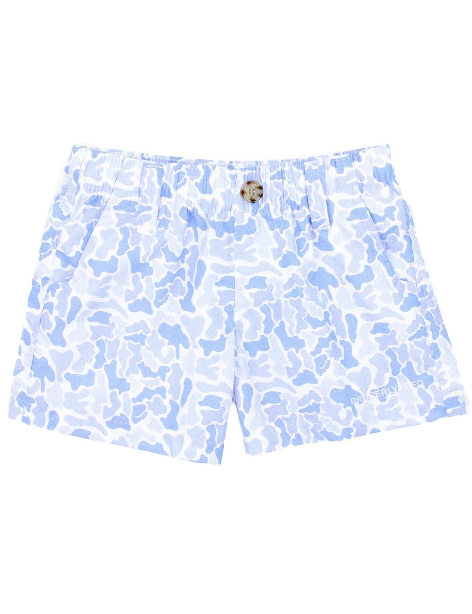 Properly Tied Boys Mallard Shorts - River Camo