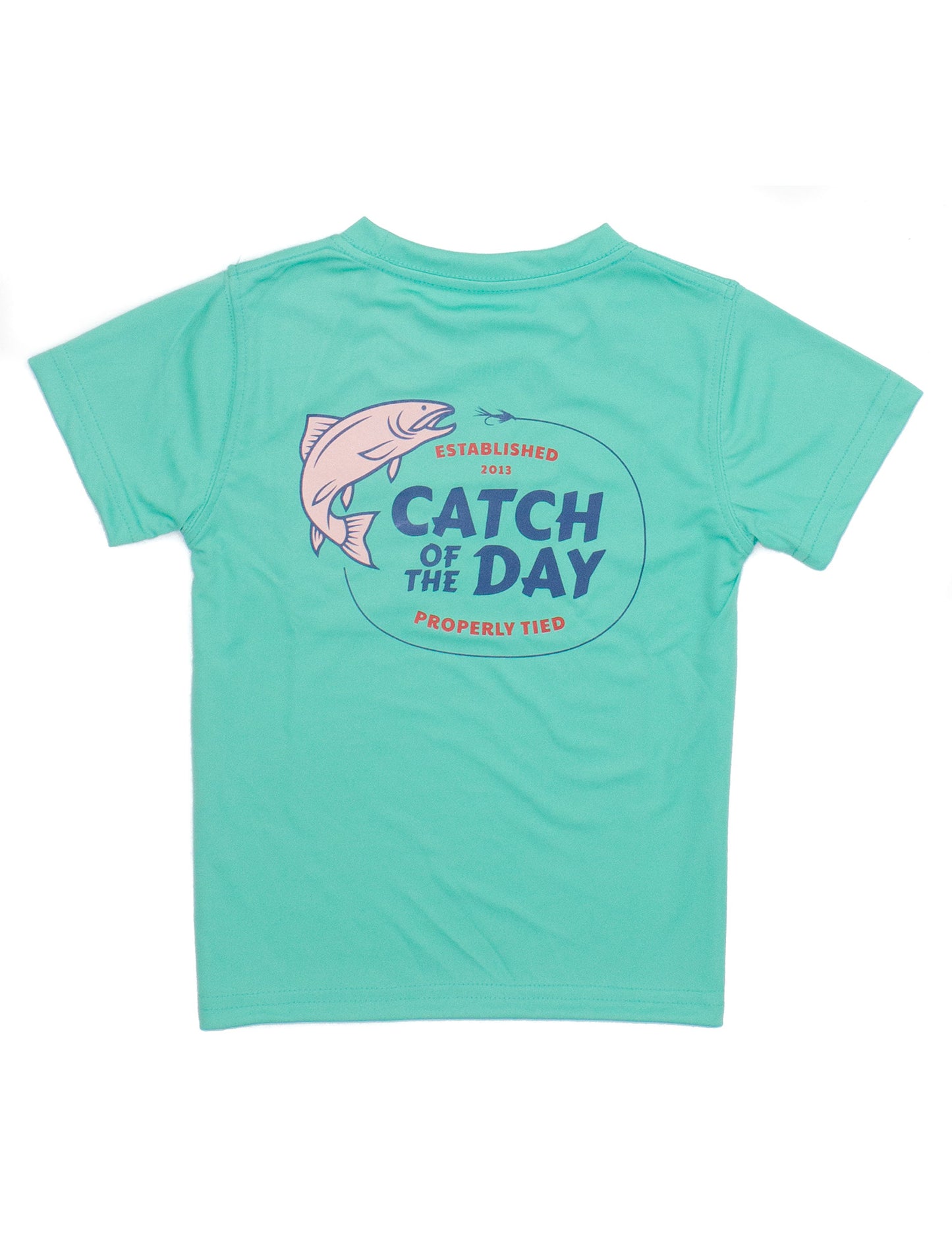 Properly Tied Performance Tee-Catch of the Day