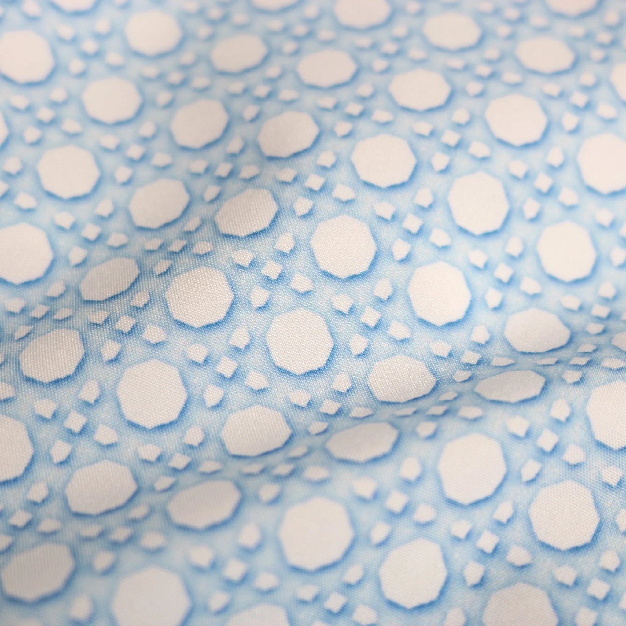 Blue Quail Blue Cane Lattice Swim Trunk