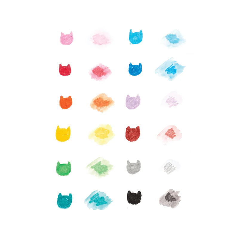 Ooly Cat Parade Gel Crayons