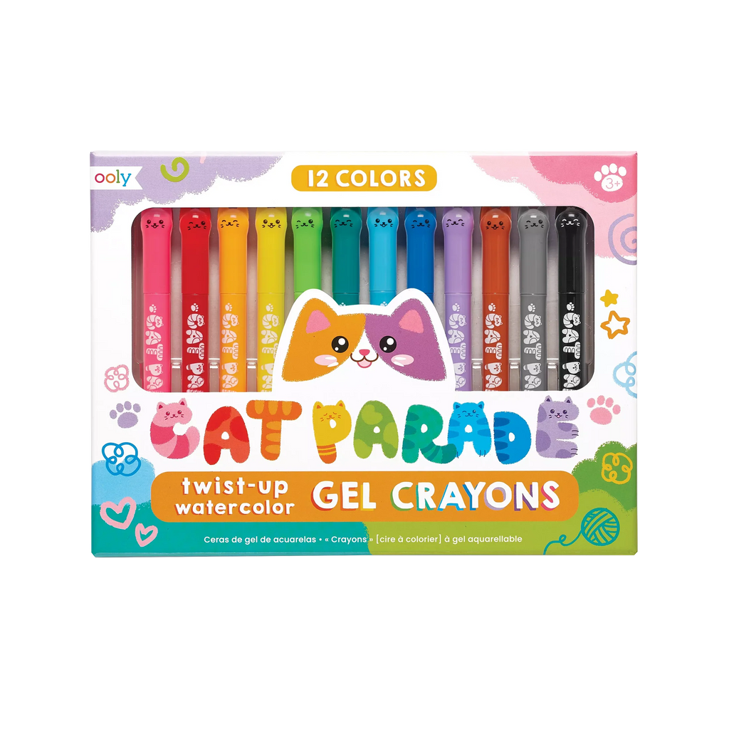 Ooly Cat Parade Gel Crayons