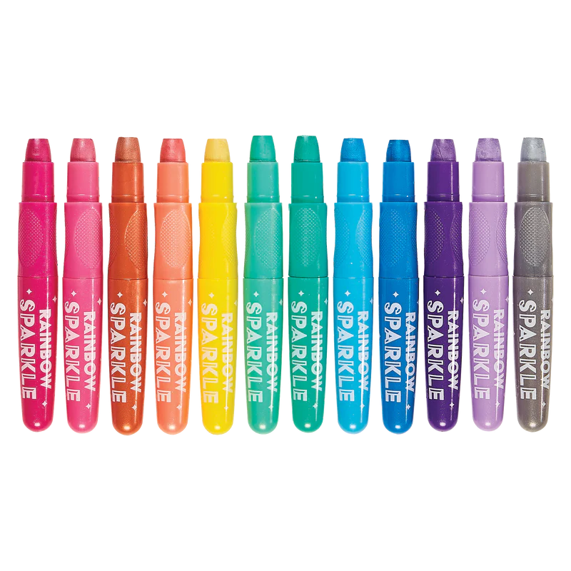 Ooly Rainbow Sparkle Metallic Gel Crayons