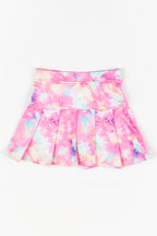 Azarhia Tennis Skort- Tie Dye Pastel
