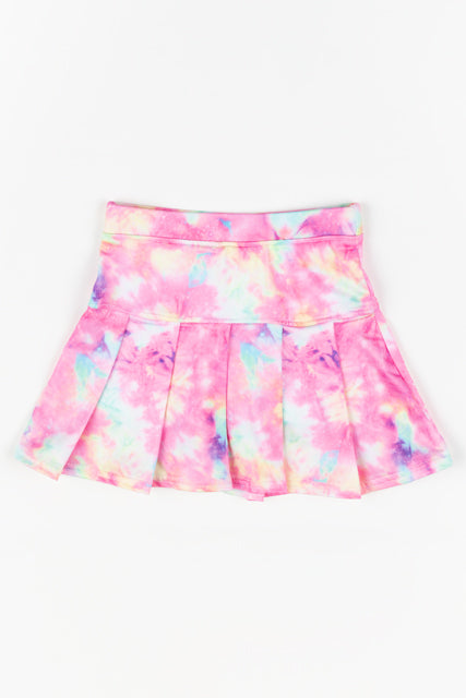 Azarhia Tennis Skort- Tie Dye Pastel
