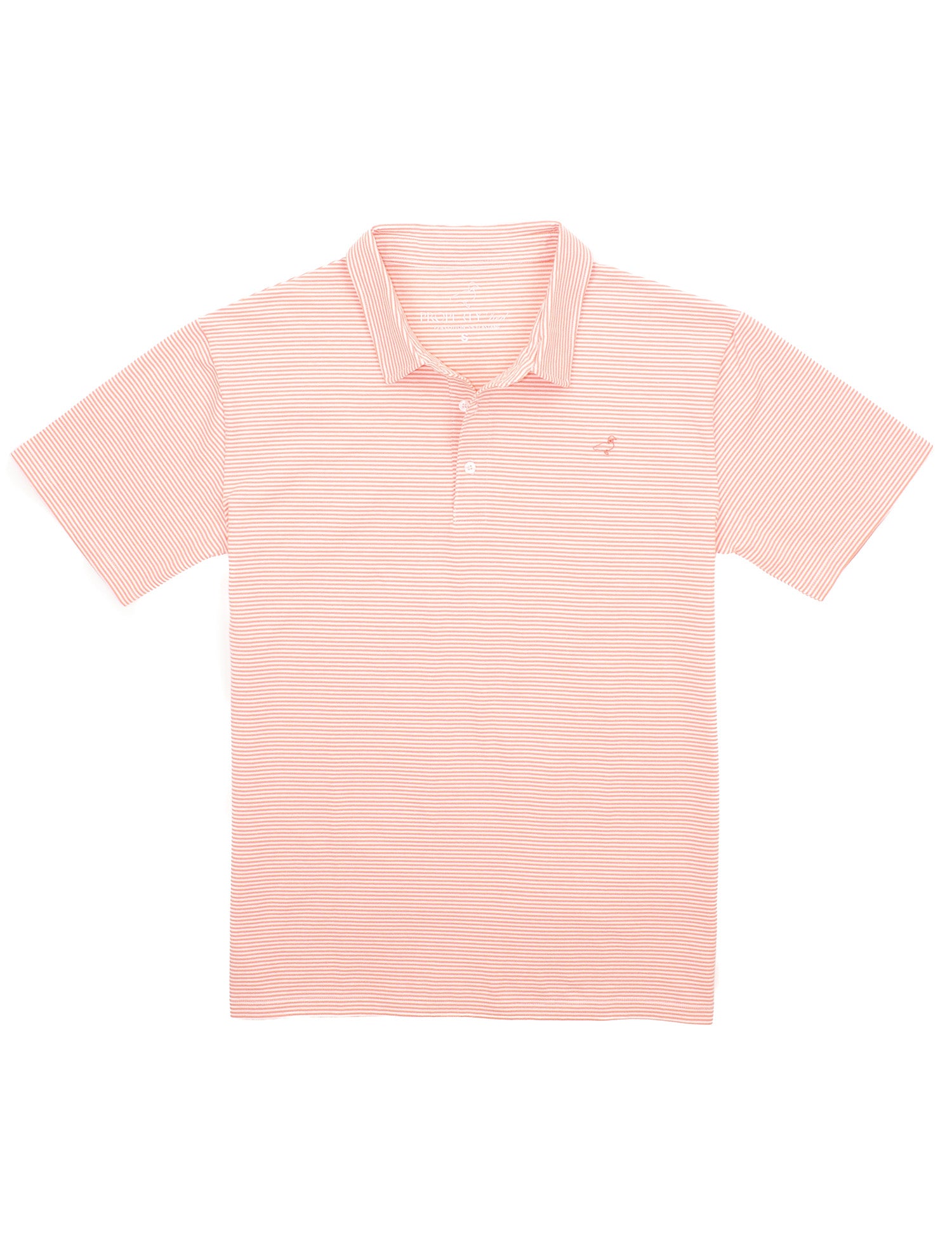 Properly Tied Jackson Polo Coral Stripe