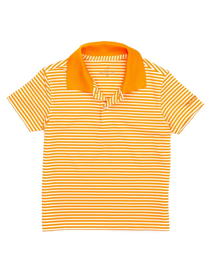 Properly Tied Boys Dallas Polo Orange