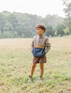 Properly Tied Boys Wallaby Pullover-Lake