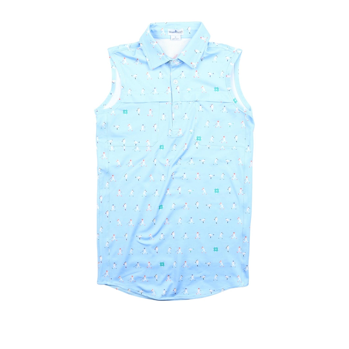 Blue Quail Girls Polo Sleeveless Dress