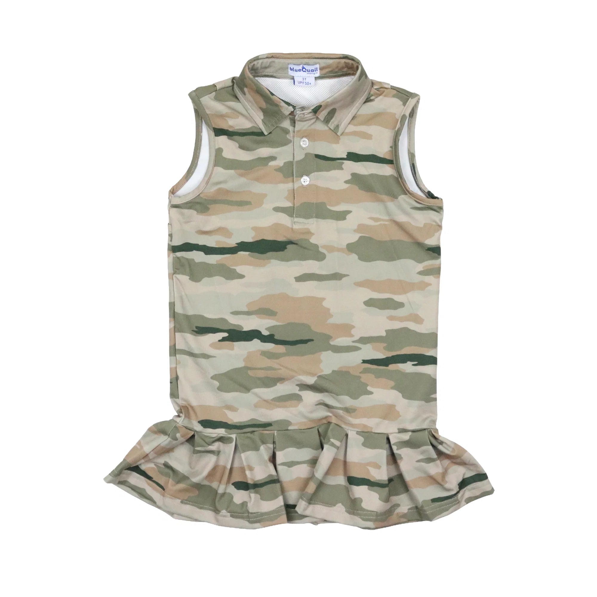 Blue Quail Classic Camo Polo Sleeveless Dress