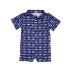 Blue Quail Freshwater Polo Romper