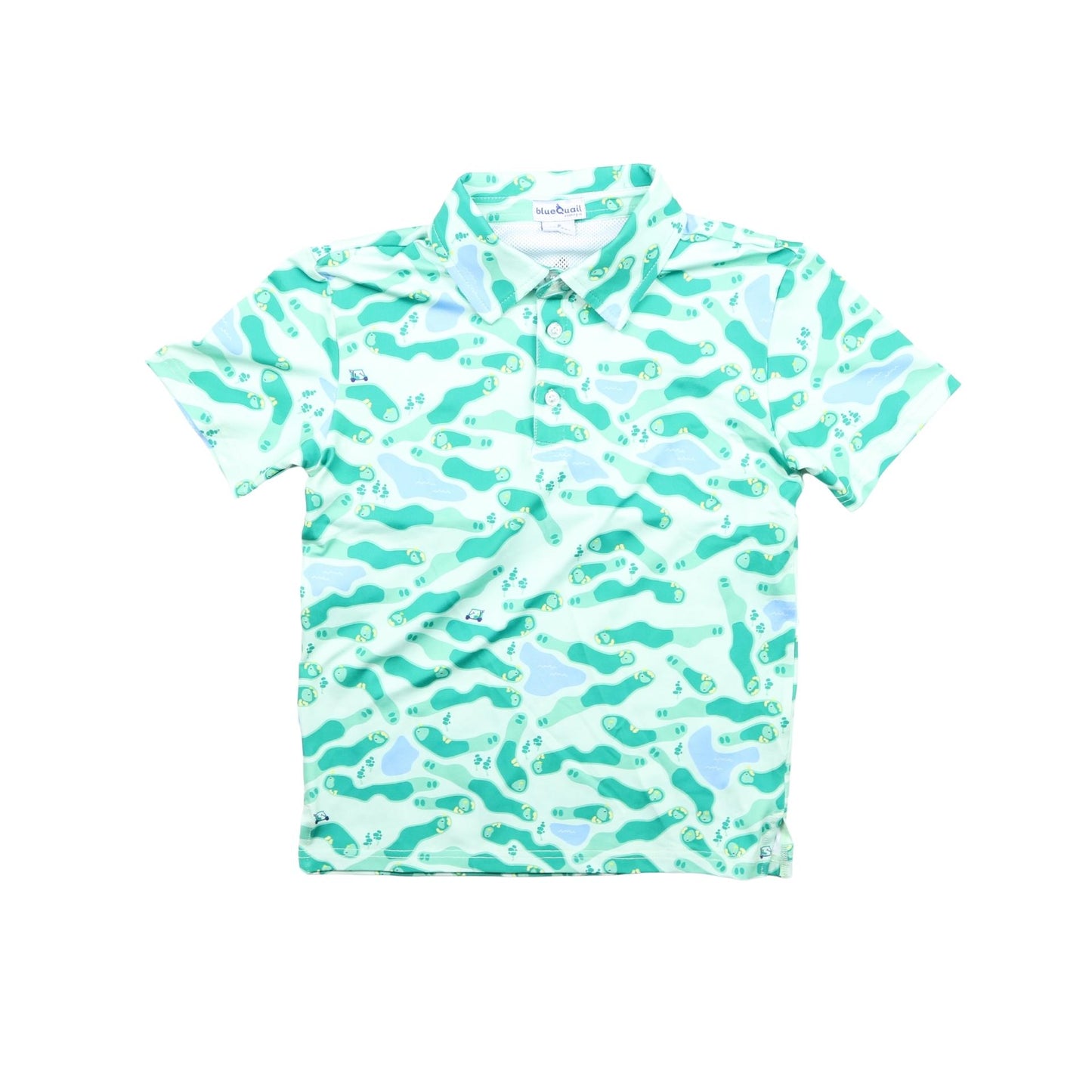 Blue Quail Short Sleeve Polo