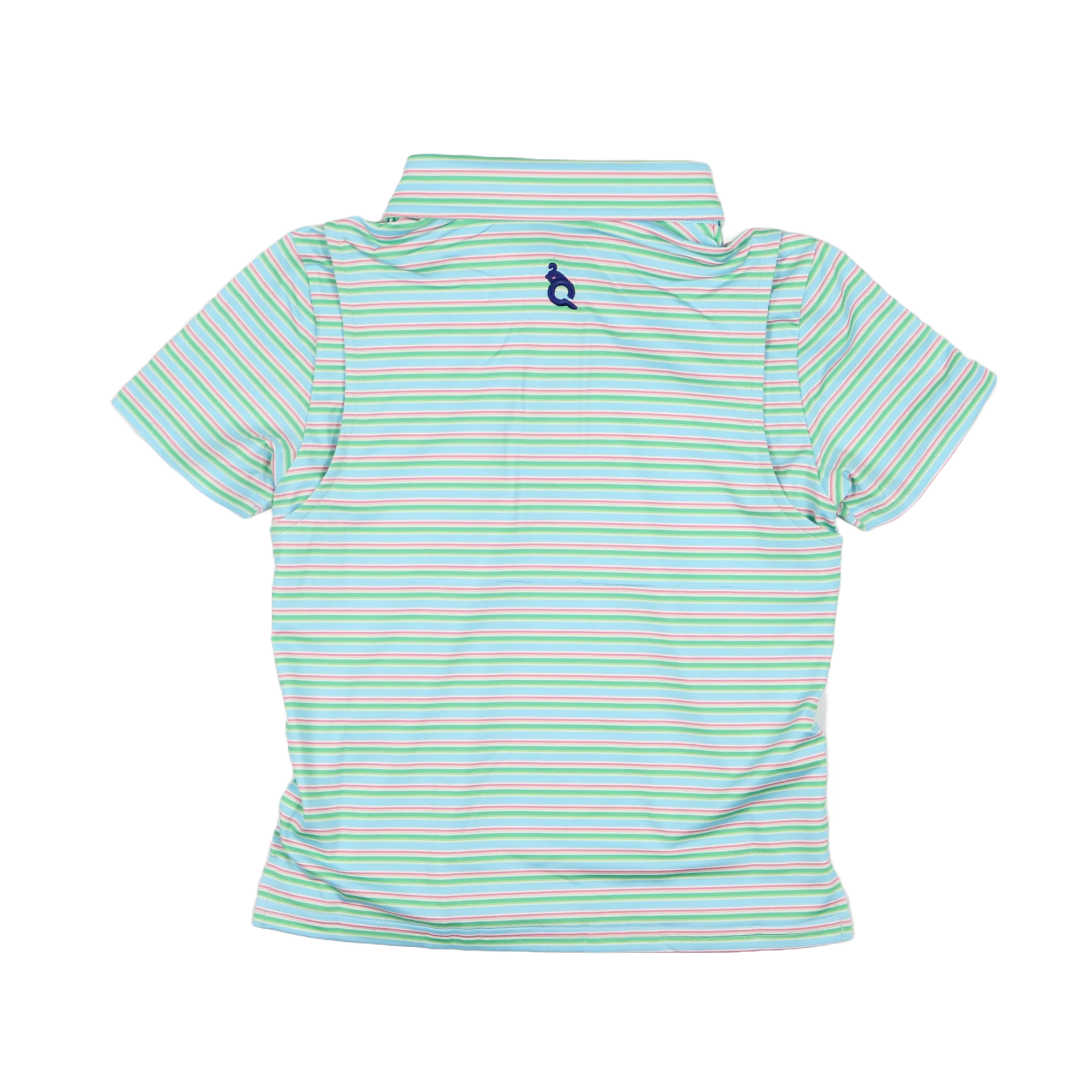 Blue Quail Sherbert Stripe Polo