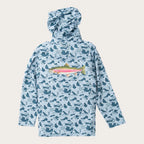 Prodoh Pro Performance Hoodie Blue Camo-Trout