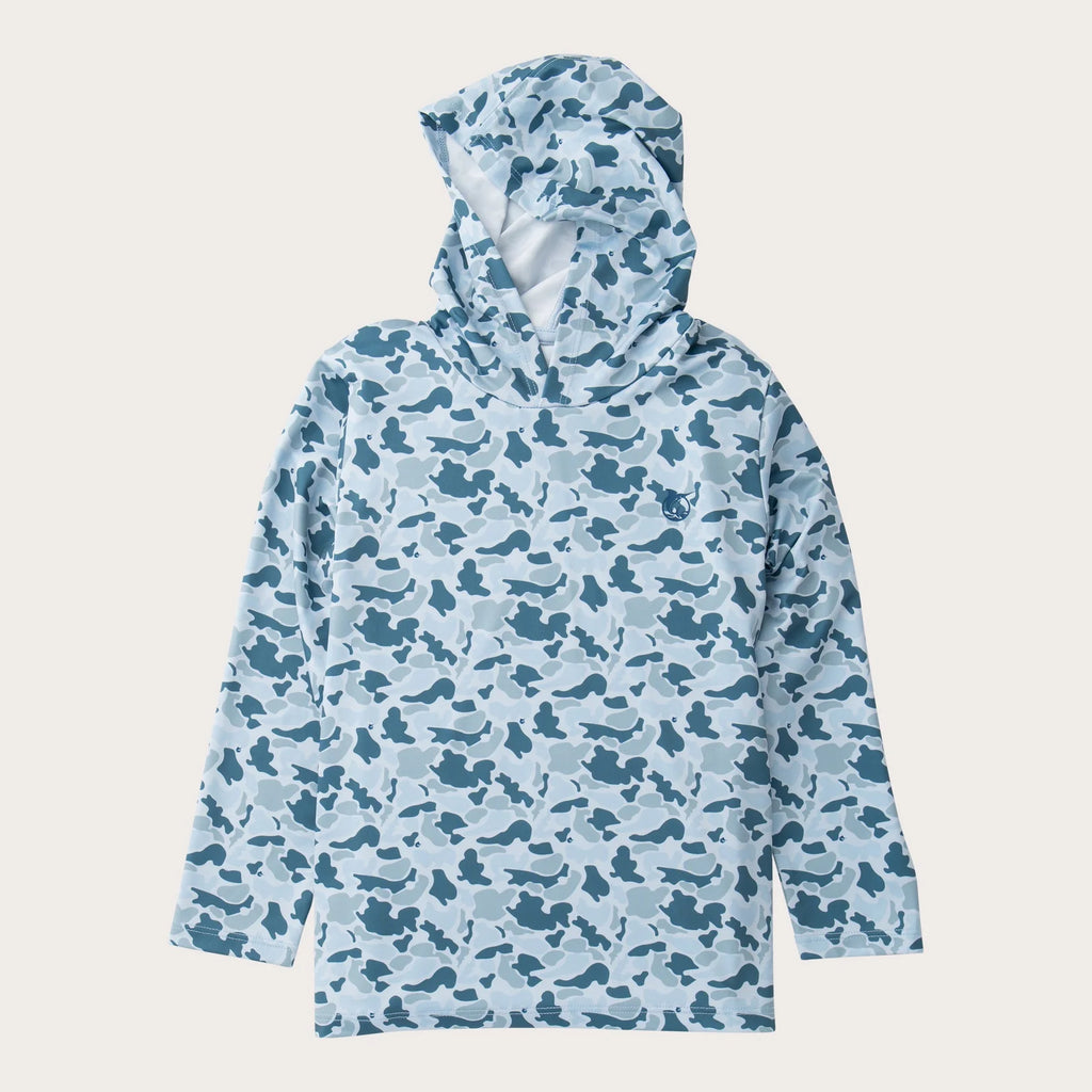 Prodoh Pro Performance Hoodie Blue Camo-Trout