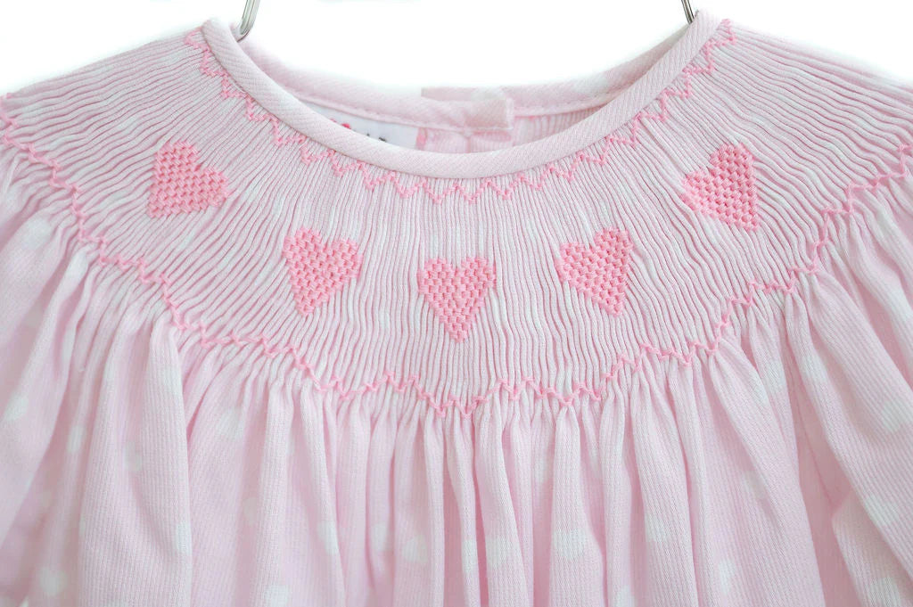 Pink Hearts Helen Dress