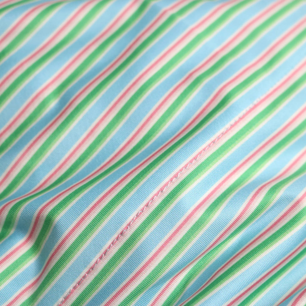 Blue Quail Sherbert Stripe Polo