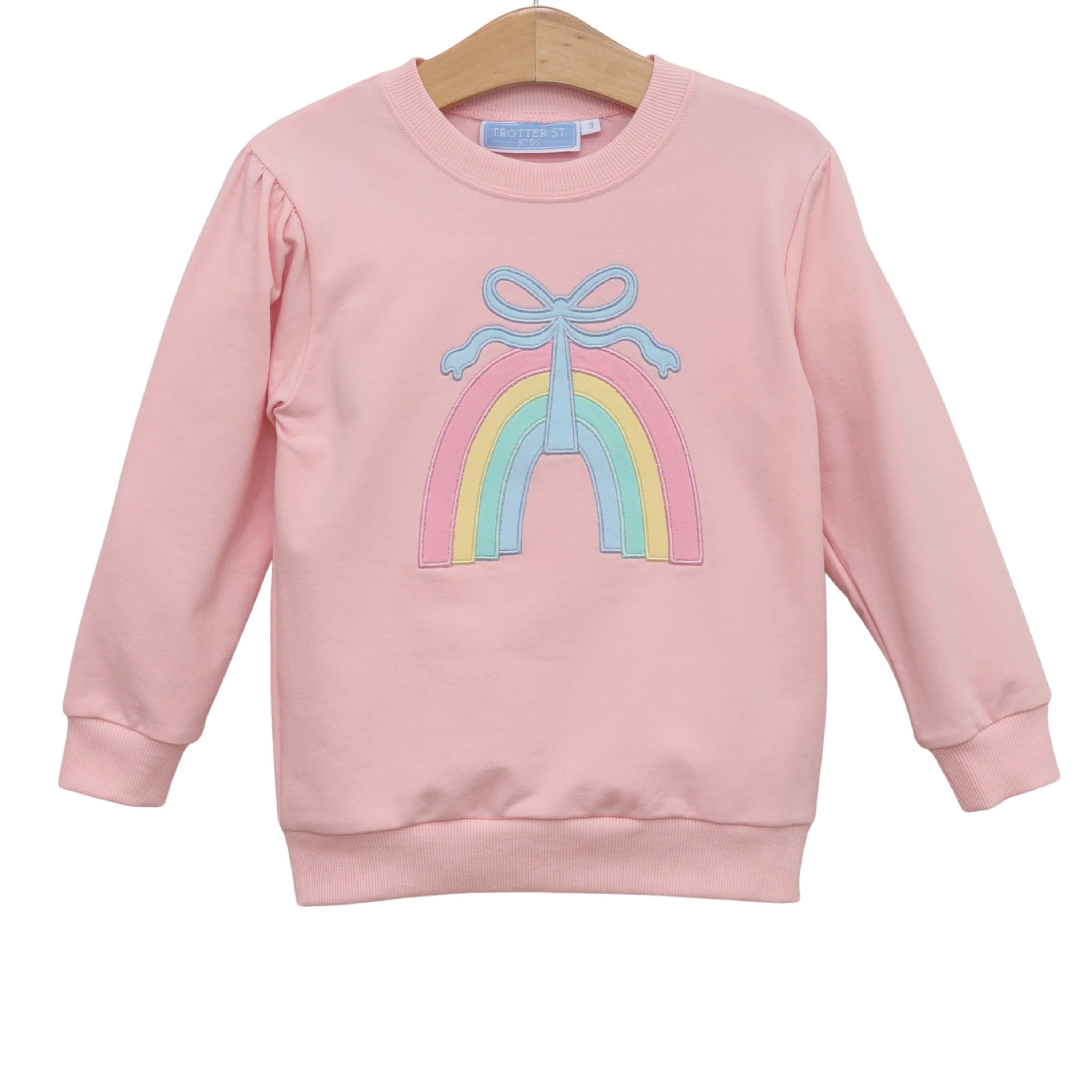French Terry Pullover-Rainbow