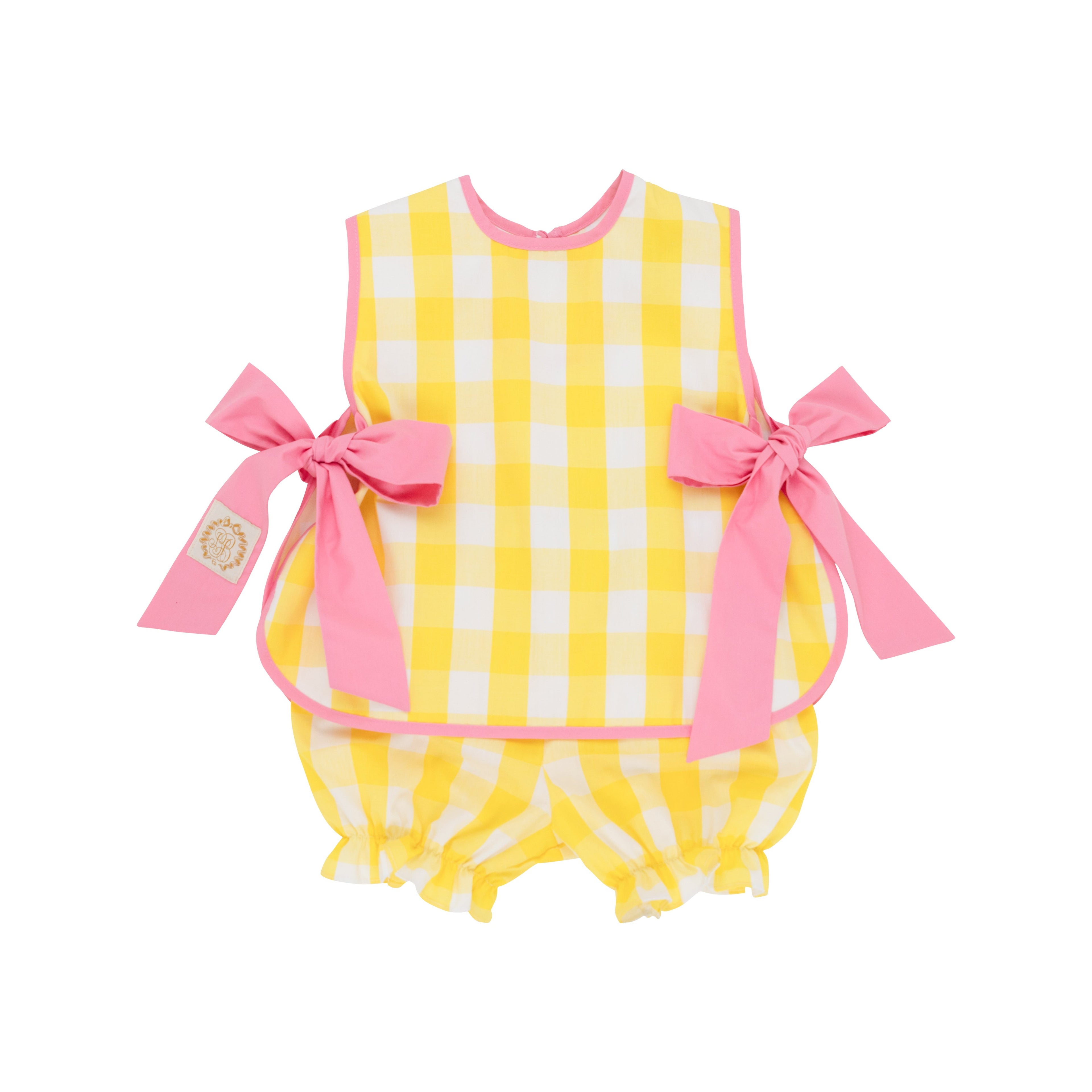 The Beaufort Bonnet Co Talbot Tie Side - Seaside Sunny Yellow Check