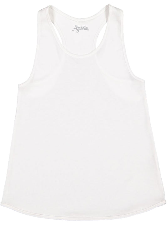 Azarhia Racor Back Tank Top-White