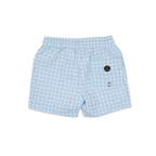 Blue Quail Blue Cane Lattice Swim Trunk