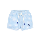 Blue Quail Blue Cane Lattice Swim Trunk
