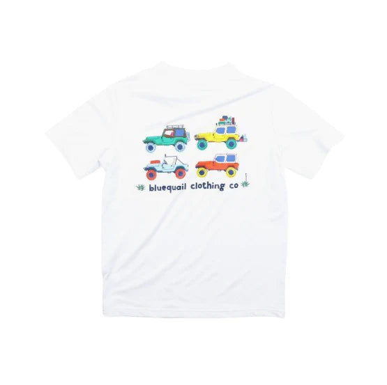 Blue Quail Performance Tee- Road Trip